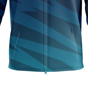 Sweat-shirts d'entraînement à fermeture éclair au meilleur prix, fabriqués au Pakistan avec un MOQ faible, sweat-shirts d'entraînement à fermeture éclair avec logo brodé - Product Image 4