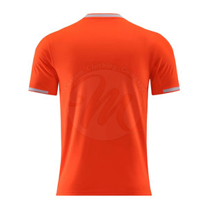 เสื้อฟุตบอลที่ทันสมัยผ้าระบายอากาศได้ดีดีไซน์ทันสมัยเหมาะสำหรับเหมาะกับการฝึกซ้อมและชุดกีฬาแบบลำลอง - Product Image 2