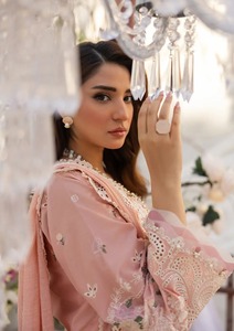 Robes de fête de mariage personnalisées pour femmes, costumes attrayants de style indien Shalwar Kameez, décoration en dentelle pour adultes, logo personnalisé - Product Image 3