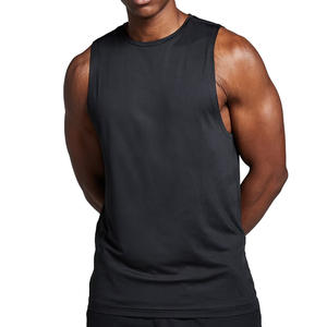 Camiseta sin mangas suave al tacto que absorbe la humedad para hombres, perfecta para correr, trotar o descansar con tecnología de secado rápido - Product Image 2