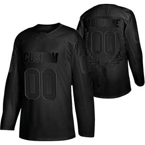 Jersey de Hockey sobre Hielo Personalizado de Alta Calidad, Impresión por Sublimación, Transpirable, Color Sólido, 100% Poliéster, Diseño Deportivo Personalizable - Product Image 6