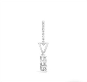 Handcrafted Stylish Women's Luxury 14K Pure Gold Pendant Lab Grown Diamond 0.65 Ct Certified Fine <b>Jewelry</b> for Gift/Engagement - Product Image 5