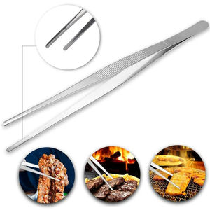 Pince de cuisine pour la manipulation des aliments, design fin manuel, durable, placement précis des ingrédients pour les cuisines domestiques et professionnelles - Product Image 2