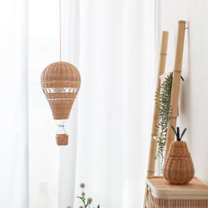 Décor de vacances de Noël ballons à air chaud en rotin suspendus ballon en osier meilleur prix d'usine - Product Image 3