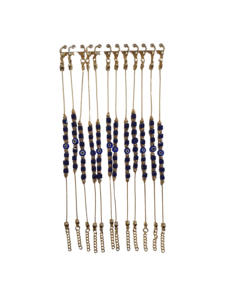 DAFNI – Bracelets en macramé faits main de style bohème variés avec perles œil porte-bonheur – Cadeaux promotionnels originaux - Product Image 6