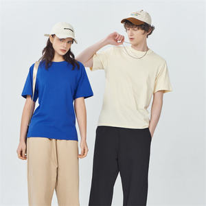 เสื้อยืดสำหรับผู้หญิงใช้ได้ทั้งชายและหญิงผ้าคอตตอนหนาระบายอากาศได้ดี100% 220 GSM - Product Image 2