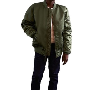 Minimalist Black Varsity Jacket Clean & Sleek Look jacket for <b>men</b> <b>men's</b> jackets - Product Image 3