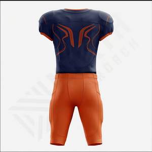 ชุดอเมริกันฟุตบอลแบบกำหนดเองจำนวนมากพร้อมโลโก้ สไตล์ใหม่ ชุดกีฬาอเมริกันฟุตบอลสำหรับการฝึกซ้อมและการแข่งขัน - Product Image 2