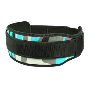 High Quality Adjustable Neoprene Gym <b>Training</b> Belt Breathable with Nylon Back Support for Lifting <b>Weights</b> Belt - Product Image 2