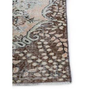 พรมขนสัตว์ถักมือสีน้ำตาลเบจสไตล์วินเทจ รุ่น Pae-2765 สำหรับตกแต่งบ้าน ลายเมดัลเลียนรูปสี่เหลี่ยมผืนผ้า สำหรับห้องโถง ลายแบบนามธรรม สำหรับห้องนั่งเล่น - Product Image 4