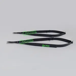 Top qualité Kamiyama type Micro ciseaux 160mm 140mm lame dentelée 2 pièces Instrument de neurochirurgie acier inoxydable réutilisable ISO - Product Image 1