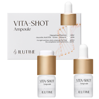 Ampoule éclaircissante et blanchissante à la vitamine C stabilisée et à l'acide hyaluronique, anti-âge pour le visage, unifie le teint, absorption rapide, K-Beauty