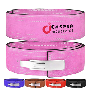 Cinturón de cuero personalizado para levantamiento de pesas, cinturón de palanca de 13mm, cinturón de palanca de levantamiento de pesas, equipo de gimnasio, cinturón de gimnasio personalizado - Product Image 2