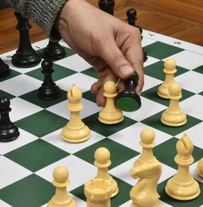 Jeu d'échecs de la série Premium Staunton, pièces d'échecs professionnelles en plastique, noir et blanc, roi de 3,75 pouces - Product Image 2