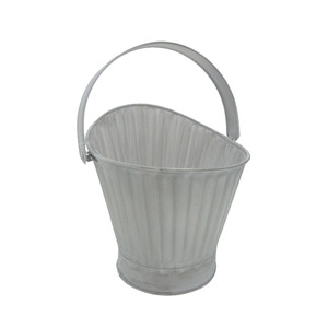 Maceta de carbón de hierro de último diseño con mango de piedra gris utilizable para macetas y jardineras decorativas para el hogar - Product Image 5