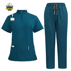Uniformes Médicos Quirúrgicos de Punto de Spandex/Poliéster de Alta Calidad, Personalizables al por Mayor, Nuevos, Unisex, OEM - Product Image 4