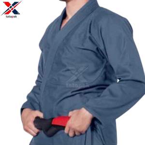 Uniforme de Judo y Artes Marciales de Algodón 100% 240g con Estampado Digital, Conjunto de Kimono BJJ Unisex para Adultos, Elástico y Resistente al Encogimiento, con Logotipo Delantero y Trasero - Product Image 2