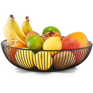 Fabricantes y proveedores de cestas de frutas de diseño atractivo para utensilios de cocina cestas de almacenamiento de frutas de plata de alta calidad - Product Image 3