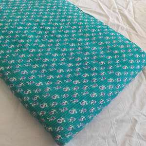Custom Made Kantha Cotton Stitched Fabrics Made From Block Printed Cotton Fabrics Ideal for Clothing Designers - Product Image 3