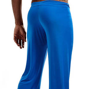 Pantalon évasé décontracté à ceinture élastique pour homme Pantalon de jogging Streetwear léger et respirant Logo personnalisable - Product Image 6