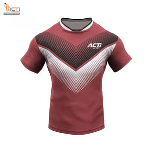Fabricación de fábrica Ropa deportiva Uniforme de rugby de alta calidad de color personalizado para adultos - Product Image 5