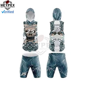 Paquete de paquete de uniformes de fútbol americano exclusivo, bolsas de lona totalmente personalizadas, uniformes 7v7, guantes, chándales, jugador de equipo - Product Image 3