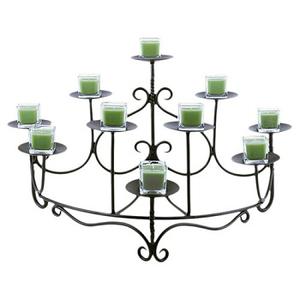 Bougeoir en cristal, décoration de la maison, autre support de bougie brillant, pour l'intérieur et l'extérieur - Product Image 2