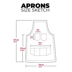 Leather <b>Cooking</b> Apron with Slim Profile and Practical Front Pockets for Everyday Use Leather <b>Cooking</b> Apron - Product Image 5