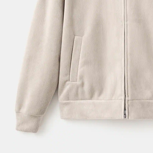 Sweat à capuche en molleton pour homme, coupe décontractée, avec logo personnalisé, couleur unie, tissu de haute qualité, manches longues, pour un ajustement décontracté, 2026 - Product Image 2