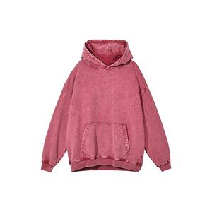 Sudadera con Capucha Unisex de Felpa Francesa de Alta Calidad con Logotipo Bordado Personalizado, Diseño Gráfico Vintage, Lavado Ácido - Product Image 5