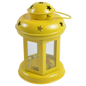 Lámpara de viento de Metal para decoración festiva de Ramadán, faroles de Salsa con soporte de luz en T de color estándar, muy pintados - Product Image 2