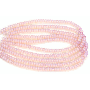 ลูกปัดควอตซ์สีชมพูโรสสวยงาม รูปทรงกลมเรียบ ขนาด 7-8 มม. ลูกปัดพลอยควอตซ์เรียบ คุณภาพ AAA สำหรับทำเครื่องประดับ - Product Image 6