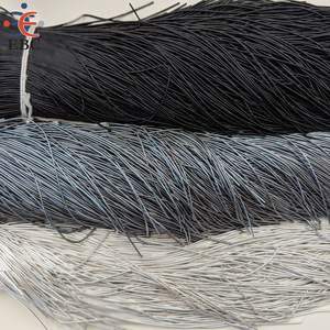 <b>Black</b> Smooth French Bullion Wire Purl in Gray and Silver Color for Goldwork hand embroidery and Couture designs Goldwork - Product Image 6