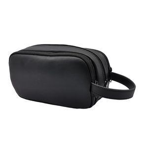 Bolsa de almacenamiento de viaje de tres capas de PU suave multifunción con accesorios digitales de gran capacidad para hombres de bajo precio - Product Image 3