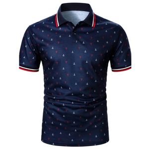 Polo transpirable de secado rápido para hombre, logotipo personalizado, estampado por sublimación, patrón sólido con técnicas bordadas - Product Image 1