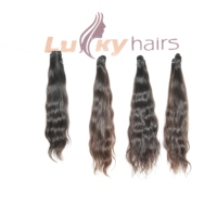 Cheveux 100% Super Double Drawn avec prix d'usine, mèches de cheveux ondulés non traités à ondulation lâche, cheveux bruts vietnamiens Double Drawn