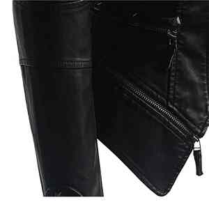 Chaqueta de Cuero para Mujer, Última Tendencia, Nuevo Modelo, Chaqueta de Cuero Genuino Personalizada para Mujer - Product Image 3