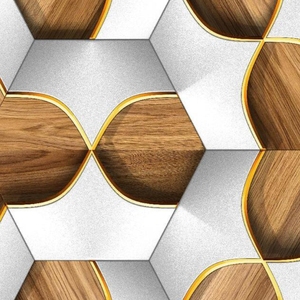 Carreau de porcelaine élégant, durable et de qualité exportée de l'Inde 80x80cm pour l'architecture moderne, beau carrelage mural en marbre au look moderne - Product Image 3