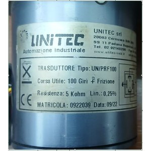 Potenziometro Multigiro UNITEC UNPRF100 con Tecnologia in Plastica Conduttiva - Product Image 1