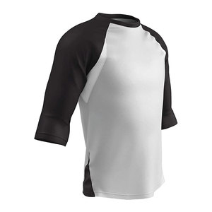Team Sports Baseball Jersey 100% Polyester Breathable Quick Dry Short Sleeve Crew Neck T-Shirts for Men - Product Image 5