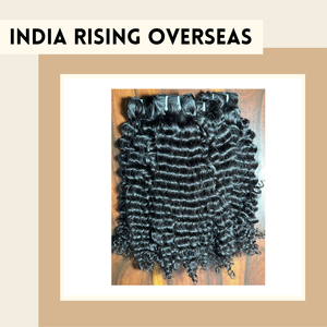 Calidad asegurada extensiones de cabello humano virgen indio textura suave y sin enredos estilo rizado en venta - Product Image 2