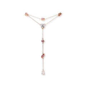 Conjunto de joyería de cobre para mujer, collares de piedras de CZ, moda para fiesta, odm oem obm, joyería, listo para enviar, novedad de 2023 - Product Image 1