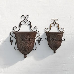 Creative Home Decor <b>Hanging</b> <b>Planters</b> <b>Indoor</b> <b>Planters</b> and Flower Pot for Home Brown Color Balcony Decor <b>Planters</b> in Low Price - Product Image 2
