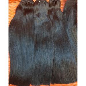 Mèches péruviennes Non Remy lisses avec Closure, mèches de cheveux naturels avec Closure HD - Product Image 1