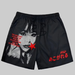 Pantalones cortos de gimnasio profesionales OEM de secado rápido de alta calidad, pantalones cortos de gimnasio personalizados de talla grande de malla informal con estampado de poliéster, venta al por mayor para correr para hombres - Product Image 1