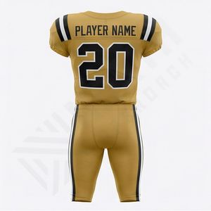 ชุดฟุตบอลอเมริกันผู้ชายไซส์ใหญ่ ระบายอากาศได้ดี ผลิตจากโพลีเอสเตอร์ 100% ปรับแต่งได้ ขายส่งจำนวนมาก ทนทาน คุณภาพสูง - Product Image 2