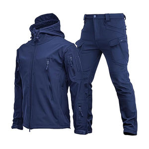 Conjunto Deportivo Personalizado Unisex 2025 con Logotipo Personalizado, Conjunto de 2 Piezas, Sudadera con Capucha y Pantalones de Forro Polar Transpirable, Estampado, Cremallera, Informal, Invierno - Product Image 6
