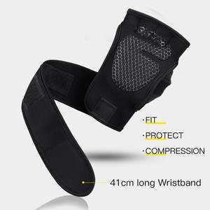 Service OEM Gants de sport en néoprène doux et respirant Unisexe Enveloppes de poignet réglables Antidérapantes Entraînement de fitness en plein air Sports Cyclisme - Product Image 3
