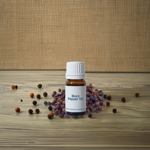 Huile de poivre noir bio pressée à froid de 5ml arôme aromathérapie thérapeutique épicé pour le corps hydratant fournisseur en vrac OEM & ODM - Product Image 1
