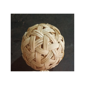 Balle ronde en rotin naturel Takraw, balle en rotin pour jeu de Takraw, Sport, prix bon marché du Vietnam - Product Image 3
